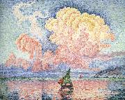 Paul Signac Antibes, the Pink Cloud oil painting on canvas